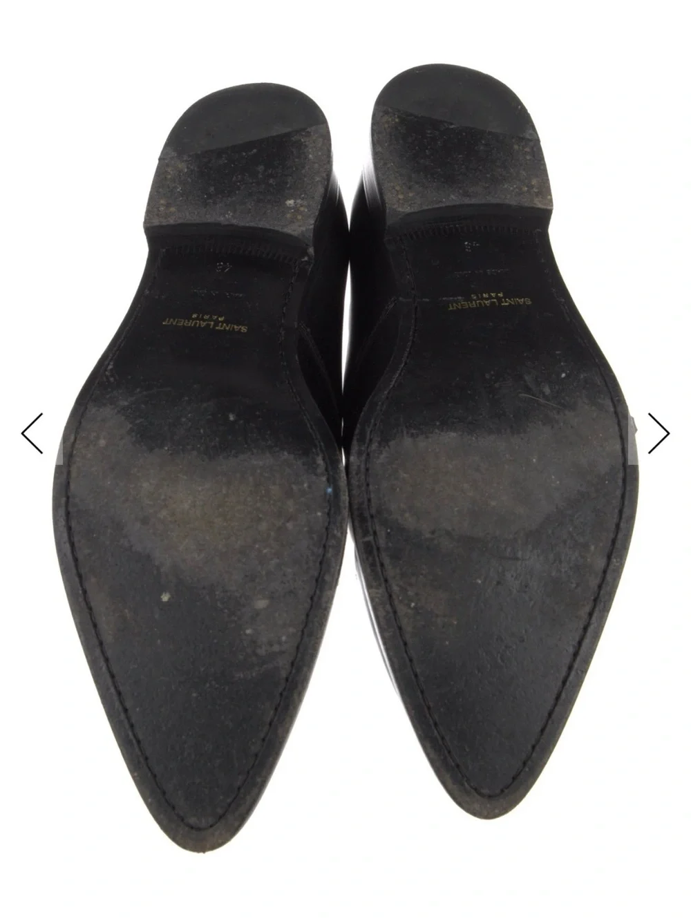 Saint Laurent Leather Monk Straps Size 46 (US 13)